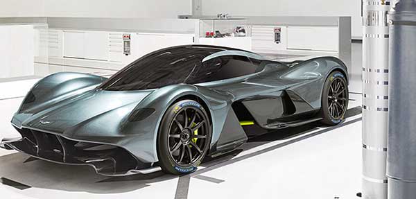 Az Aston Martin Valkyrie szupesportautóhoz Michelin gumiabroncs jár