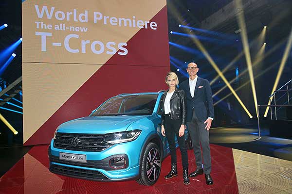 A korszerű T-Cross világpremierje: a Volkswagen bővíti SUV-családját