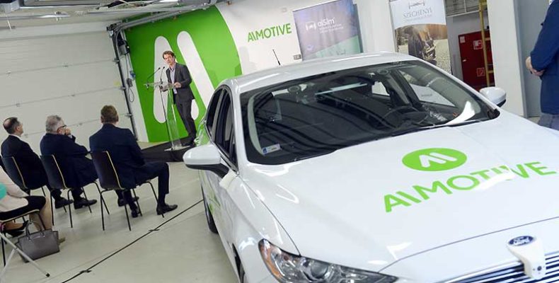 Hatmilliárd forintos tőkebefektetést kapott az önvezető járműveket fejlesztő AImotive Kft.