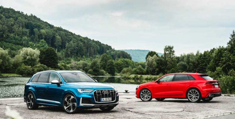 Káprázatos vezetési benyomás és páratlan használhatóság: az Audi S3, Audi SQ7 és az Audi SQ8 TFSI