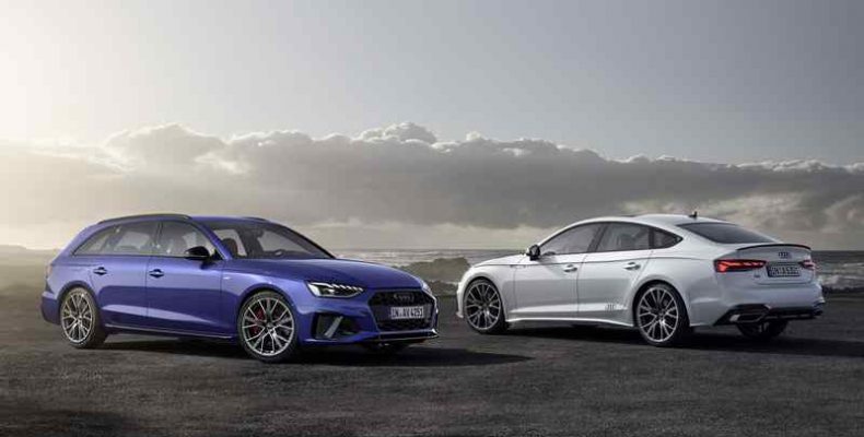 Modernizált, még sportosabb külsővel érkezik a korszerű modellévre az Audi A1, A4, A5, Q7 és Q8
