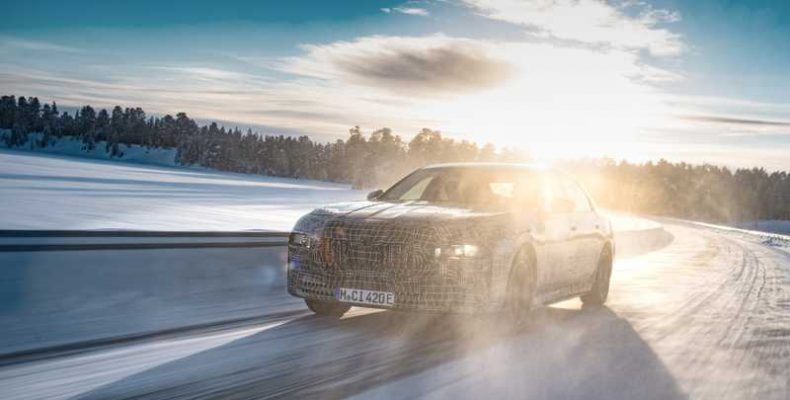 Megbízhatósági teszt jégen és hóban: a BMW i7 már az Északi sarkkör közelében bizonyít